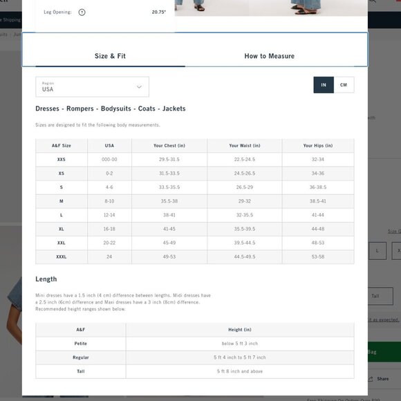 Abercrombie & Fitch 90s Relaxed Cinched Waist Blue Denim Jumpsuit Small (Tall) - Picture 13 of 14